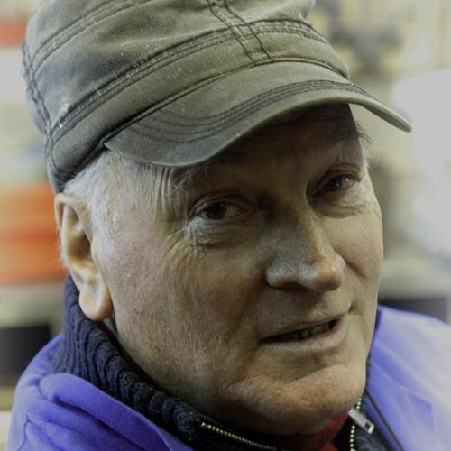 portrait du peintre Alain Ducoté